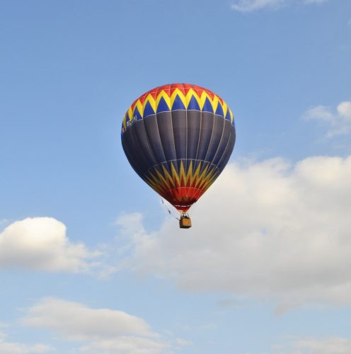 Zbor cu balonul cu aer cald