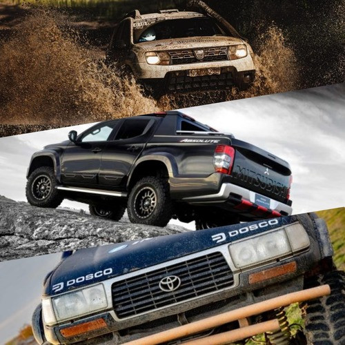 Off-Road cu 3 monstri 